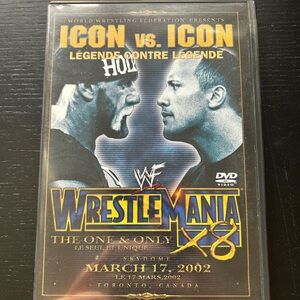 WrestleMania X8 DVD Cover